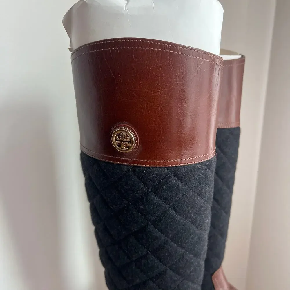 Tory Burch Rosalie Riding‎ Boots size 6.5